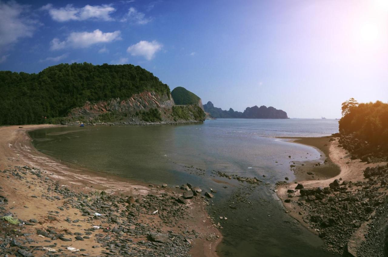 Gieng Ngoc Sea Moutain View Cat Ba Hotel Dong Khe Sau Exterior foto