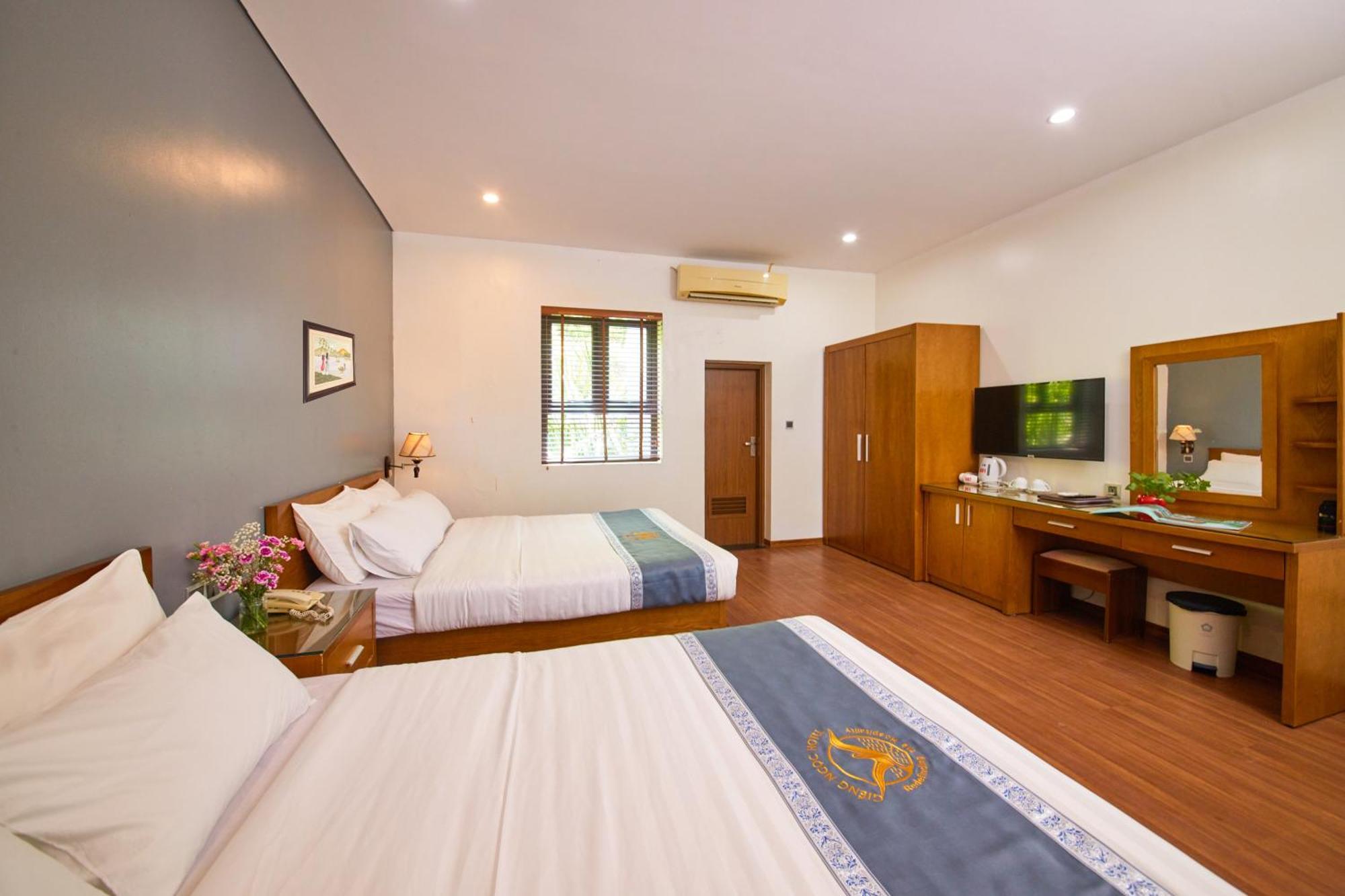 Gieng Ngoc Sea Moutain View Cat Ba Hotel Dong Khe Sau Exterior foto