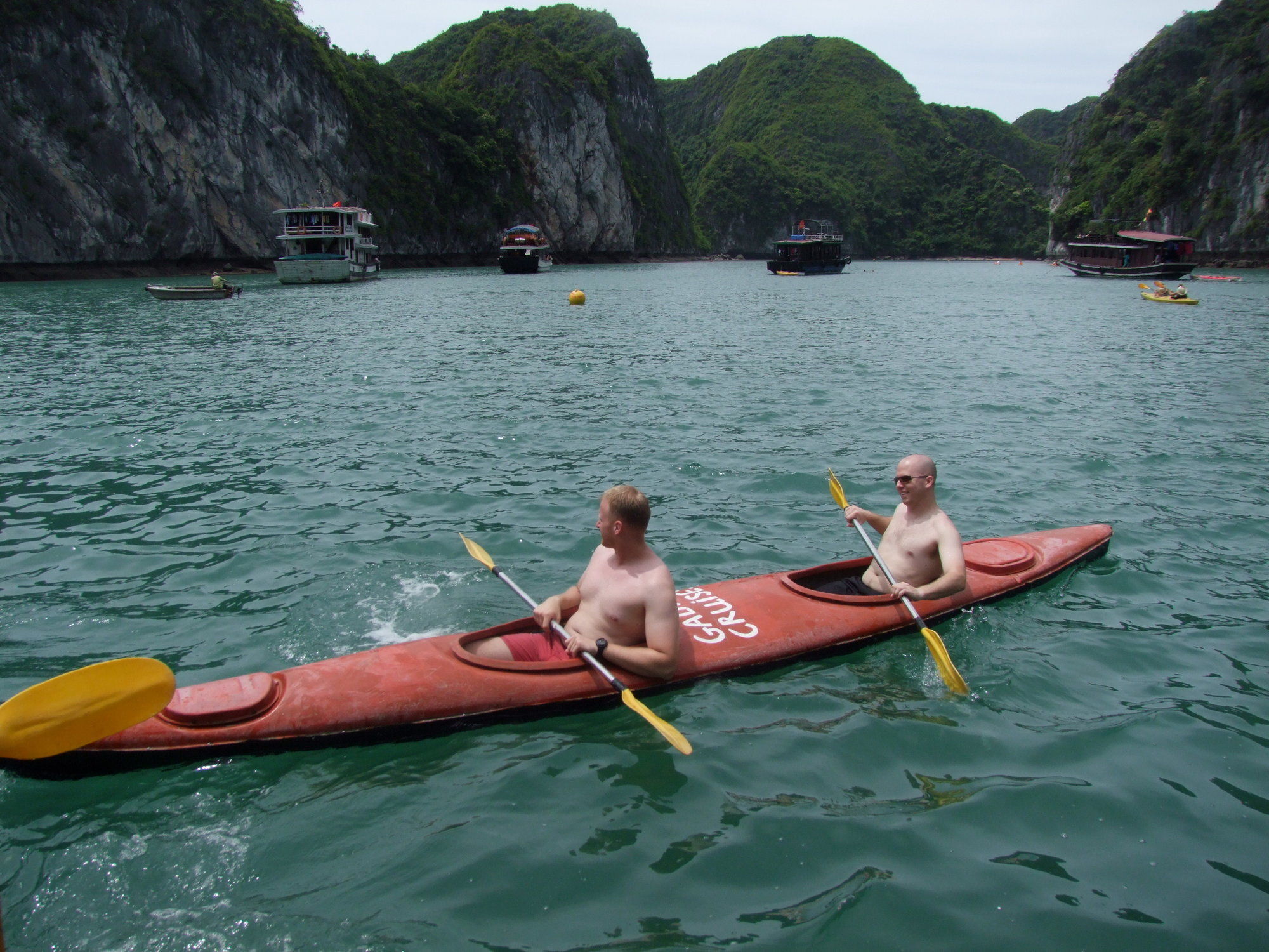 Gieng Ngoc Sea Moutain View Cat Ba Hotel Dong Khe Sau Exterior foto
