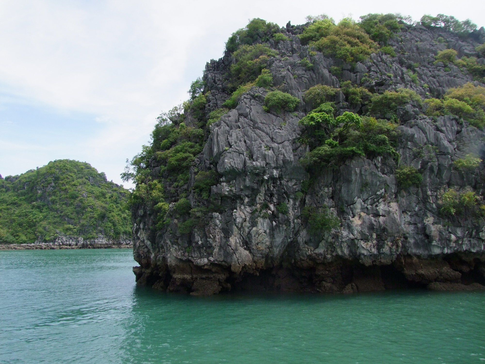 Gieng Ngoc Sea Moutain View Cat Ba Hotel Dong Khe Sau Exterior foto